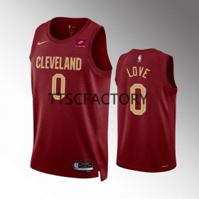 Cleveland Cavaliers Kevin Love 0 Nike 2022-23 Icon Edition Punainen Miesten Pelipaidat Swingman